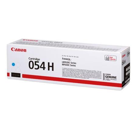 Product image for Canon 054H (3027C002) Cyan Original High Capacity Toner Cartridge - Small