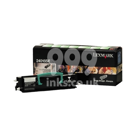 Product image for Lexmark 0024016SE Black Original Return Program Toner Cartridge - Small