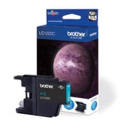 Product image for Brother LC1220C Cyan Original Ink Cartridge - Small