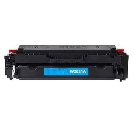 Product image for 999inks Compatible Cyan HP 415A Standard Capacity Toner Cartridge (HP W2031A) - Small