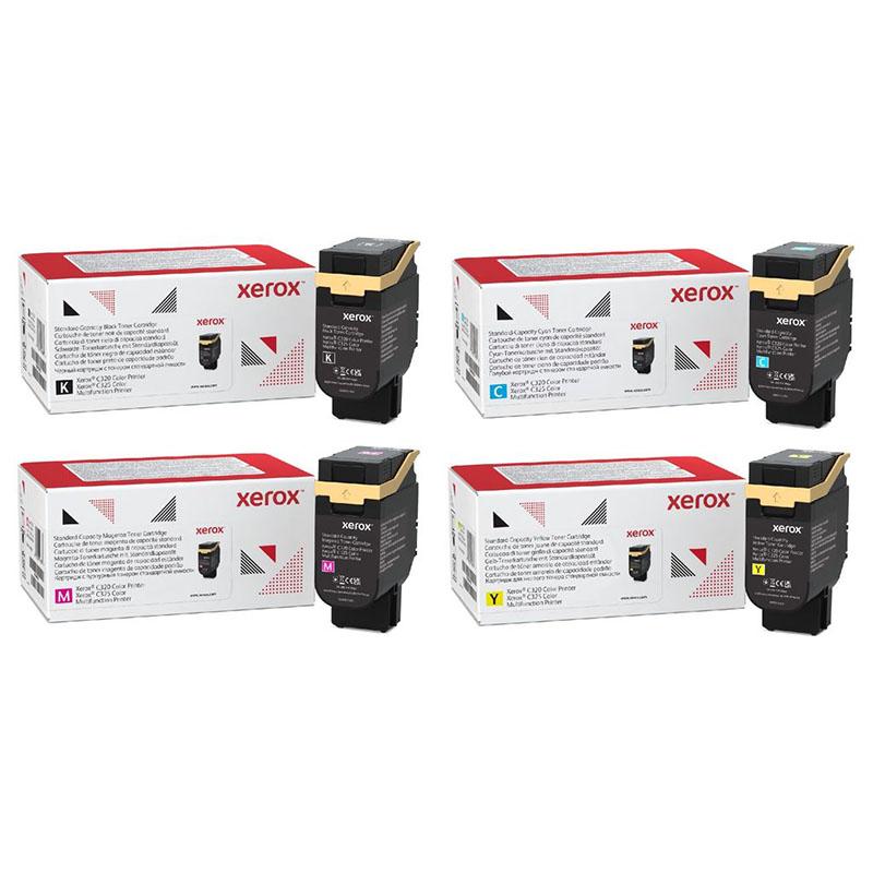 Product image for Xerox 006R04820-23 Full Set Standard Capacity Original Laser Toner Cartridges - Small