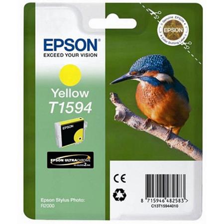 Product image for Epson T1594 Yellow Original Ink Cartridge (Kingfisher) - Small