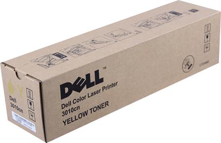 Product image for Dell 593-10156 (WH006) Yellow Original Toner Cartridge - Small