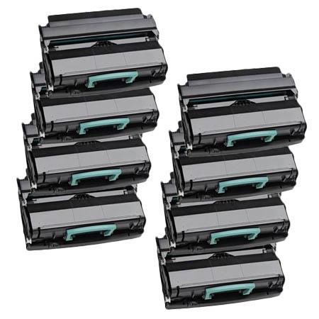 Product image for 999inks Compatible Eight Pack Dell 593-10337 Black Laser Toner Cartridges - Small