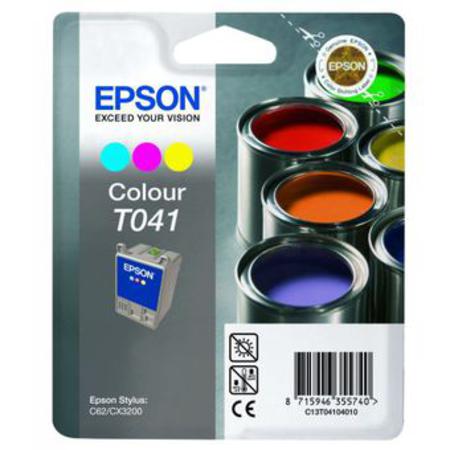 Product image for Epson T041 Colour Original Ink Cartridge (Paints) (T041040) - Small