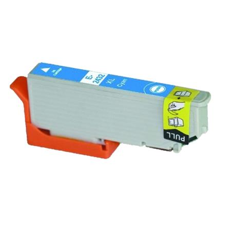 Product image for 999inks Compatible Cyan Epson 24XL High Capacity Inkjet Printer Cartridge - Small