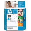 Product image for HP 10 Cyan Original Inkjet Cartridge (C4841A) - Small