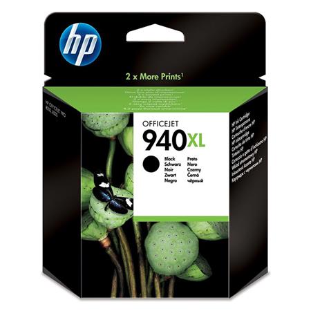 Product image for HP 940XL Black Original High Capacity Ink Cartridge (C4906AE) - Small