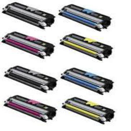 Product image for 999inks Compatible Multipack Konica Minolta A0V301HB/Y 2 Full Sets High Capacity Laser Toner Cartridges - Small