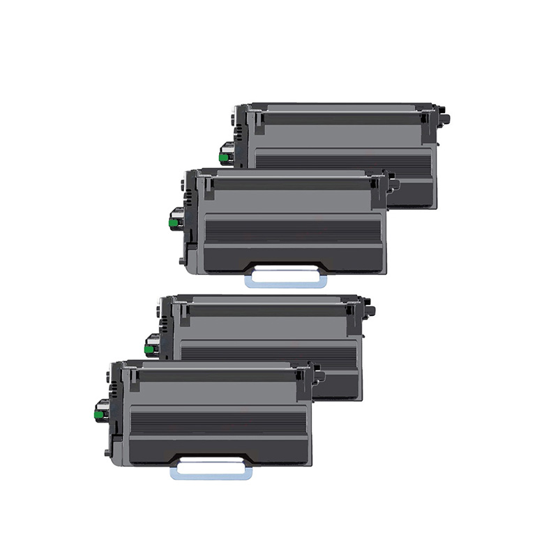 Product image for 999inks Compatible Quad Pack Brother TN3610 Black Extra High Capacity Laser Toner Cartridges - Small