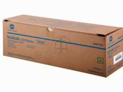 Product image for Konica Minolta A0DK253 Yellow Original Toner Cartridge - Small