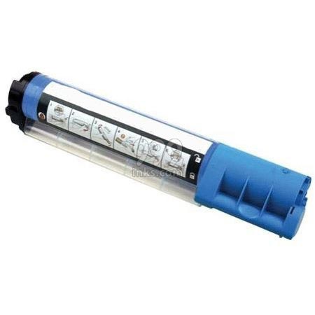 Product image for 999inks Compatible Cyan Dell 593-10064 (T6412) Standard Capacity Laser Toner Cartridge - Small