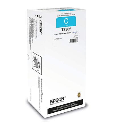 Product image for Epson T8382 (T838240) Cyan Original High Capacity Ink Cartridge - Small