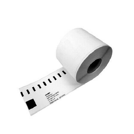 Product image for 999inks Compatible Dymo 99014 (S0722430) Label Tape (101mm x 54mm) Black on White - Small