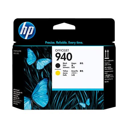 Product image for HP 940 Black And Yellow Original Print Heads (C4900A) - Small