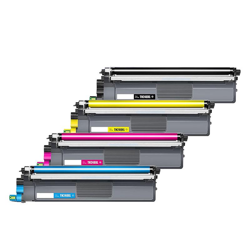 Product image for 999inks Compatible Multipack Brother TN248XL 1 Full Set High Capacity Laser Toner Cartridges - Small