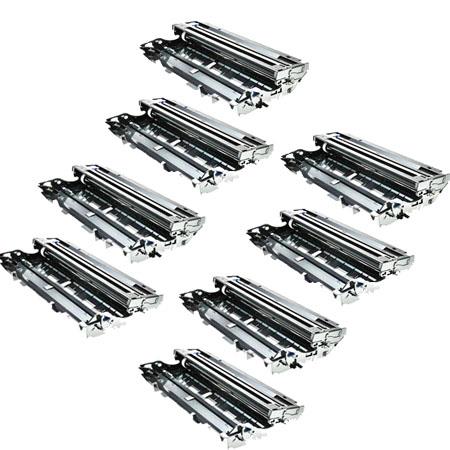 Product image for 999inks Compatible Eight Pack Brother TN7600XL Black Extra High Capacity Toner Cartridges - Small