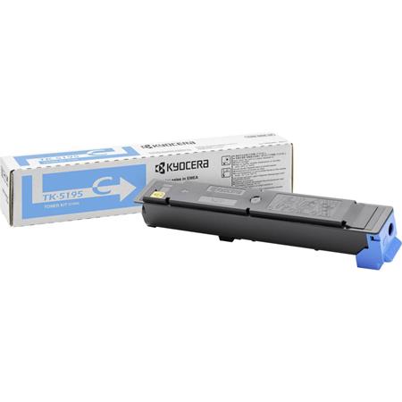 Product image for Kyocera TK-5195C Cyan Original Toner Cartridge - Small