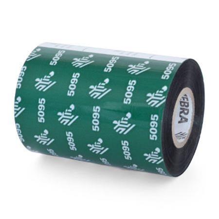Product image for Zebra 05095BK08945 Original Resin Printer Ribbon 5095 (89mm x 450m) - Small