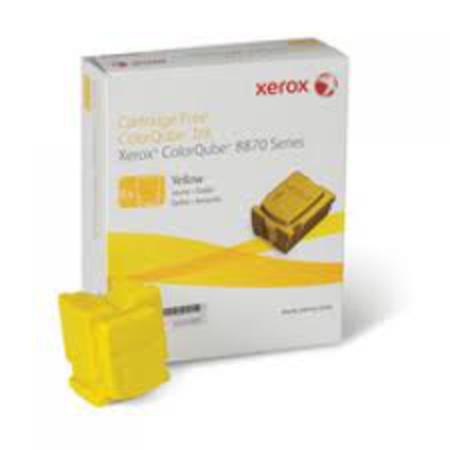 Product image for Xerox 108R00956 Yellow Original 6 Sticks Ink Cartridge - Small