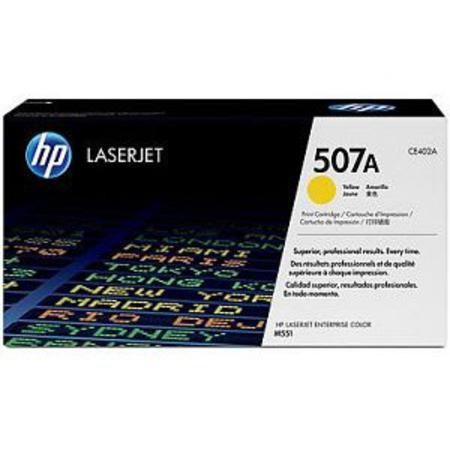 Product image for HP Laserjet CE402A Yellow Original Toner Cartridge - Small
