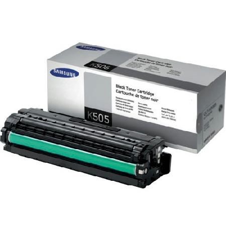 Product image for Samsung CLT-K505L Black Original Toner Cartridge - Small