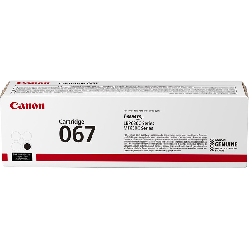 Product image for Canon 067 (5102C002) Black Original Standard Capacity Toner Cartridge - Small