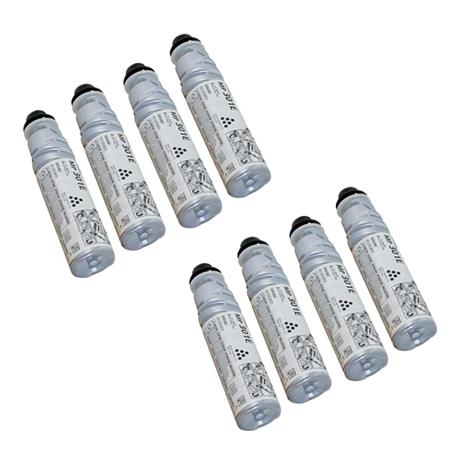 Product image for 999inks Compatible Eight Pack Ricoh 842025 Black Laser Toner Cartridges - Small