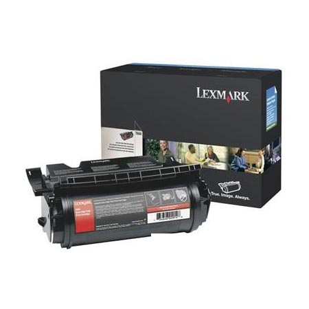 Product image for Lexmark 0064436XE Black Original Extra High Capacity Toner Cartridge - Small
