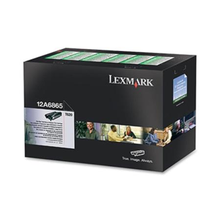 Product image for Lexmark 12A6865 Black Original Toner Cartridge - Small