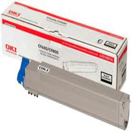 Product image for OKI 42918916 Black Original Toner Cartridge - Small