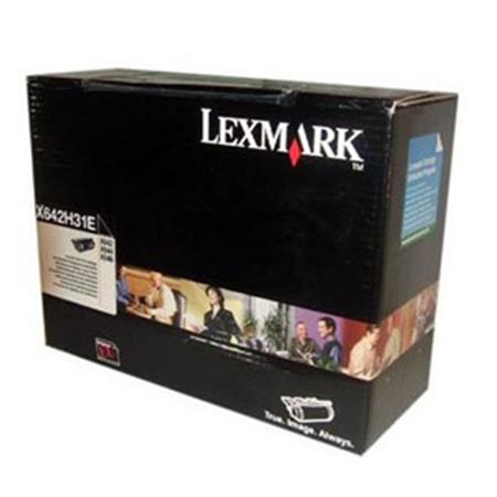 Product image for Lexmark 0X642H31E Black Original Toner Cartridge - Small