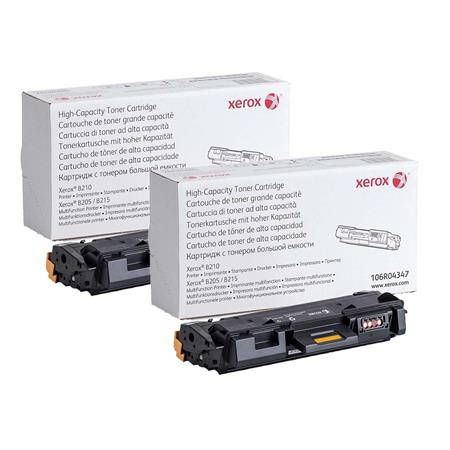 Product image for Xerox 106R04347 Black Original High Capacity Laser Toner Cartridge Twin Pack - Small
