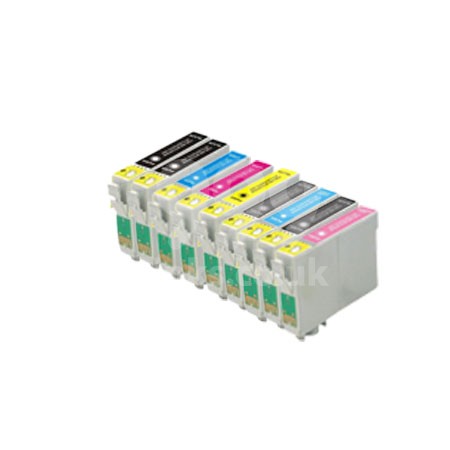 Product image for 999inks Compatible Multipack Epson T0961/9 1 Full Set Inkjet Printer Cartridges - Small