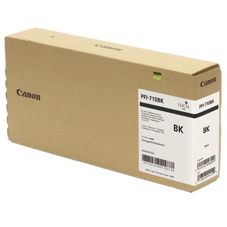 Product image for Canon PFI-710BK (2354C001) Black Original High Capacity Ink Cartridge - Small