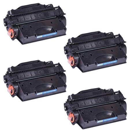 Product image for 999inks Compatible Quad Pack HP 26X Black Laser Toner Cartridges - Small