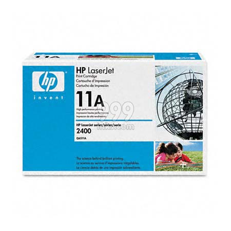 Product image for HP Q6511A Black Original Standard Capacity Toner Cartridge with Smart Printing Technology - Small