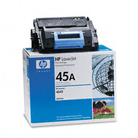 Product image for HP LaserJet Q5945A Original Black Standard Capacity Toner Cartridge with Smart Printing Technology - Small