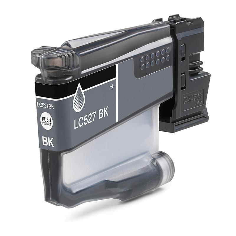 Product image for 999inks Compatible Brother LC527BK Black Standard Capacity Inkjet Printer Cartridge - Small
