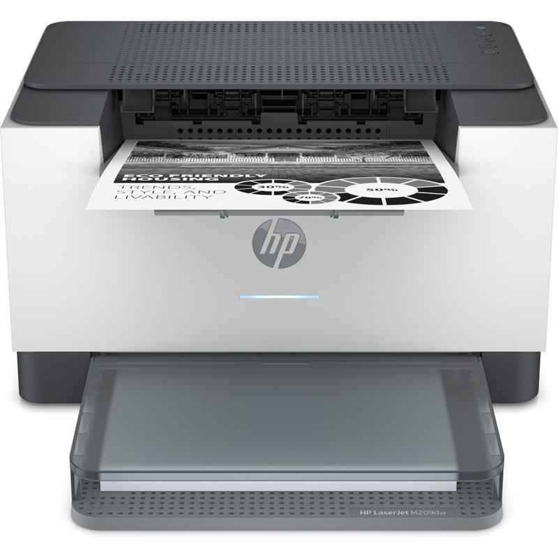 Product image for HP LaserJet M209dw A4 Mono Laser Printer - Small