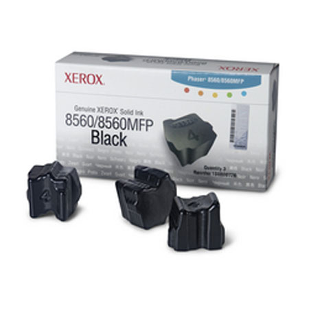 Product image for Xerox 108R00726  Black Original Ink Sticks (Pack of 3) - Small