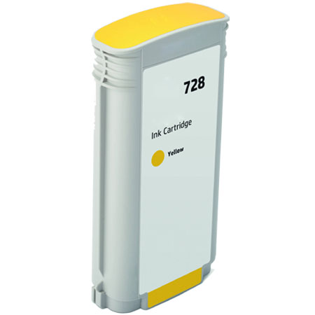 Product image for 999inks Compatible Yellow HP 728 High Capacity Inkjet Printer Cartridge - Small