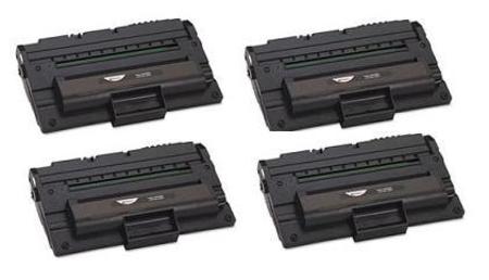Product image for 999inks Compatible Quad Pack Samsung ML-2250D5 Black Laser Toner Cartridges - Small