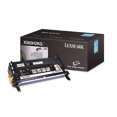 Product image for Lexmark X560H2KG Black Original High Capacity Toner Cartridge - Small