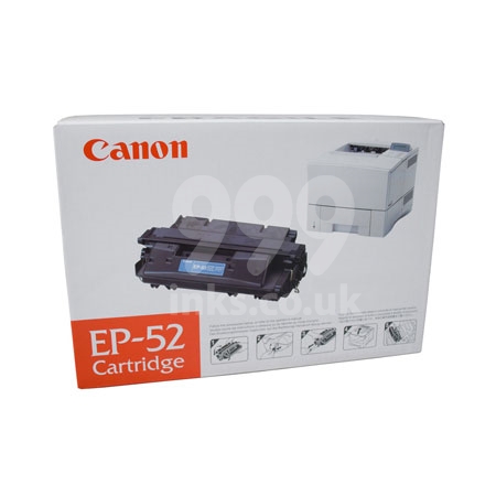 Product image for Canon EP52 Black Original Laser Toner Cartridge - Small