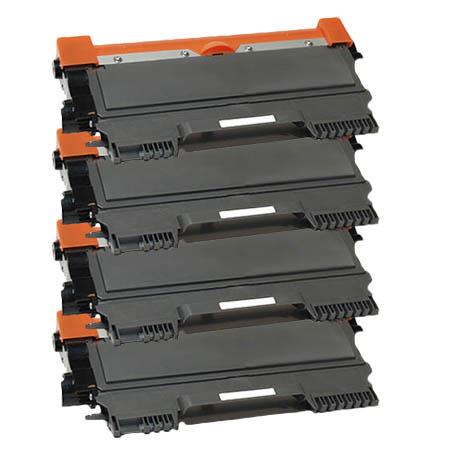 Product image for 999inks Compatible Quad Pack Brother TN2210 Laser Toner Cartridges - Small