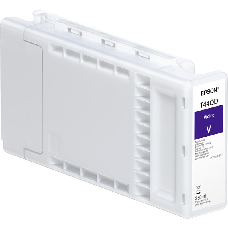Product image for Epson T44QD (T44QD40) Violet Original UltraChrome Ink Cartridge (350ml) - Small