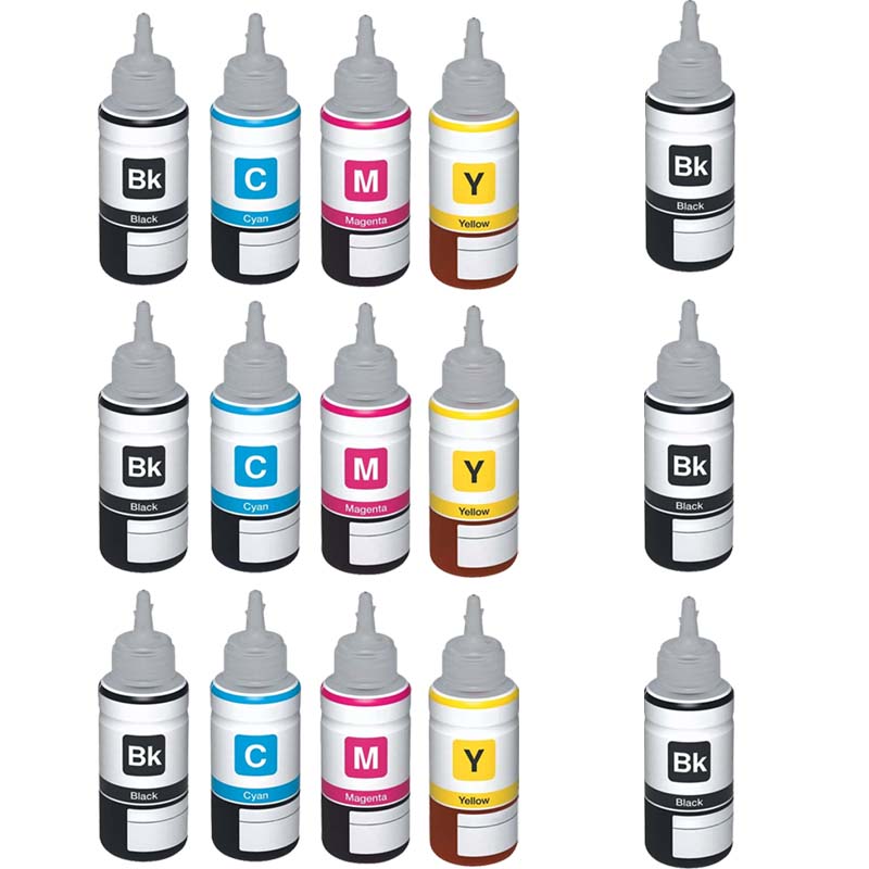 Product image for 999inks Compatible Multipack Epson 113 3 Full Sets + 3 FREE Black Ink Bottles - Small