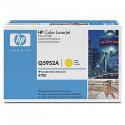 Product image for HP Q5952A Yellow Original Toner Cartridge with HP ColourSphere Toner - Small