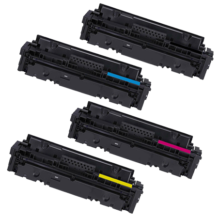 Product image for 999inks Compatible Multipack Canon 055BK/Y 1 Full Set Standard Capacity Laser Toner Cartridges - Small